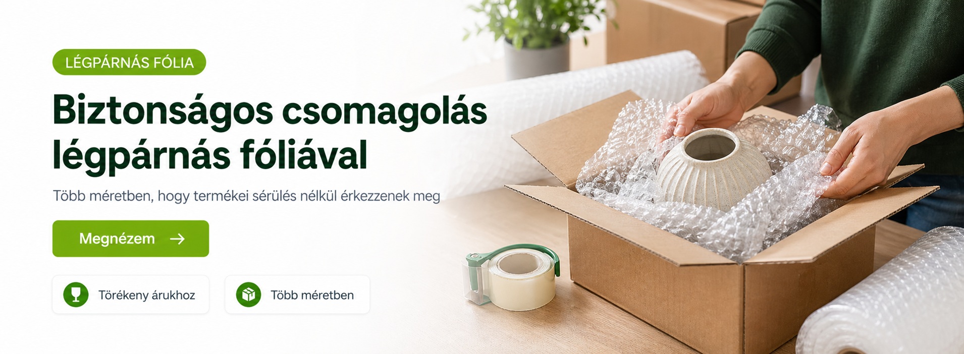 Légpárnás fólia